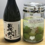 日本酒 梅酒 【 越後武士（越後さむらい） × 南高梅 × 氷砂糖 】 2017年の梅仕事
